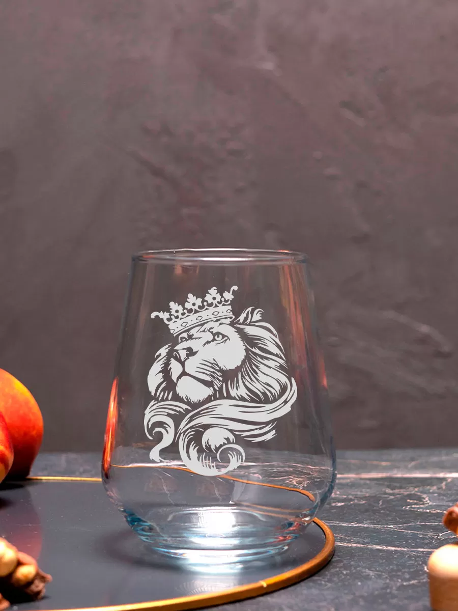 Бокал с гравировкой Лев — изображение 7