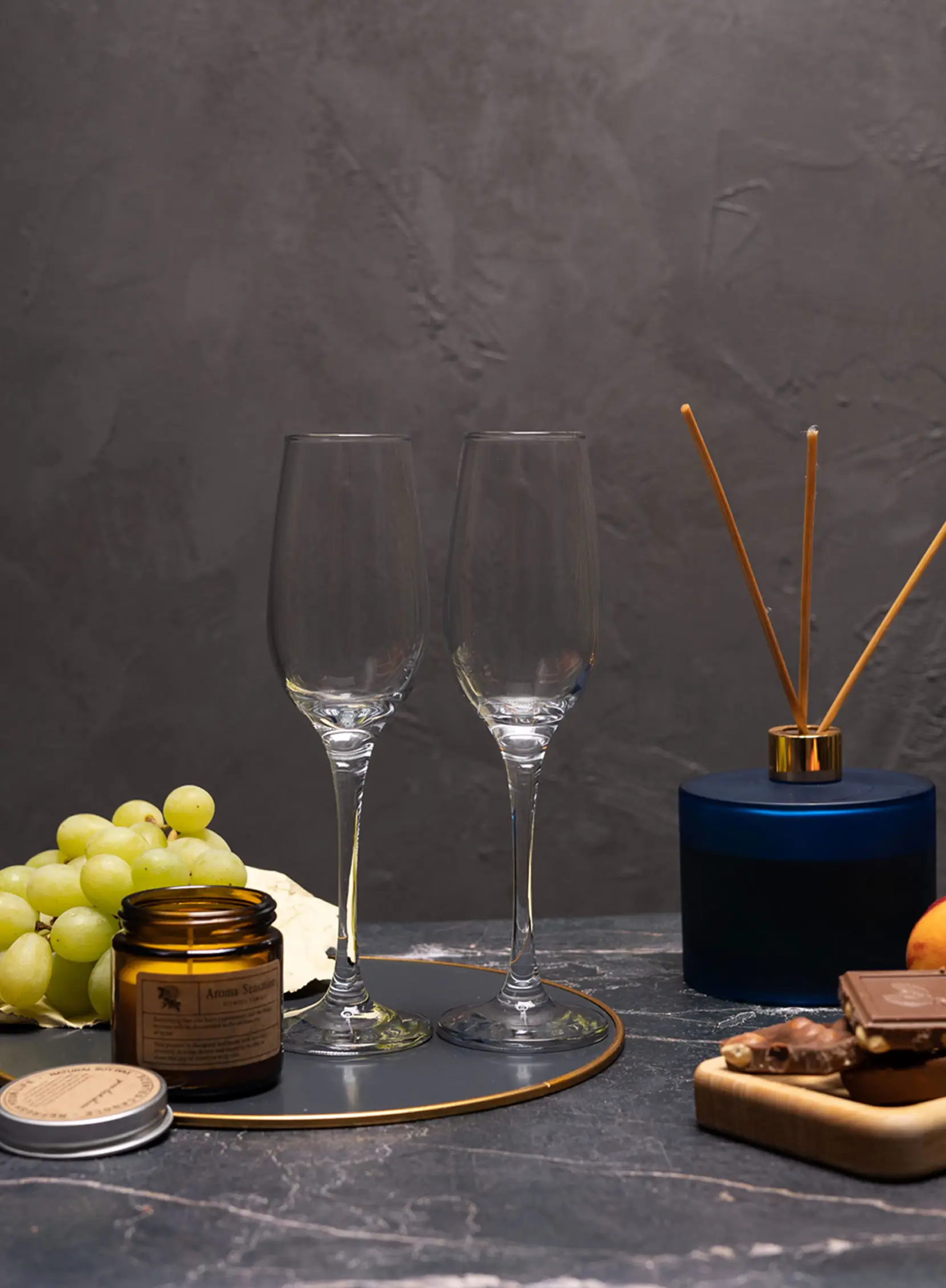 Бокалы для шампанского 6 штук подарок на новый год — изображение 5