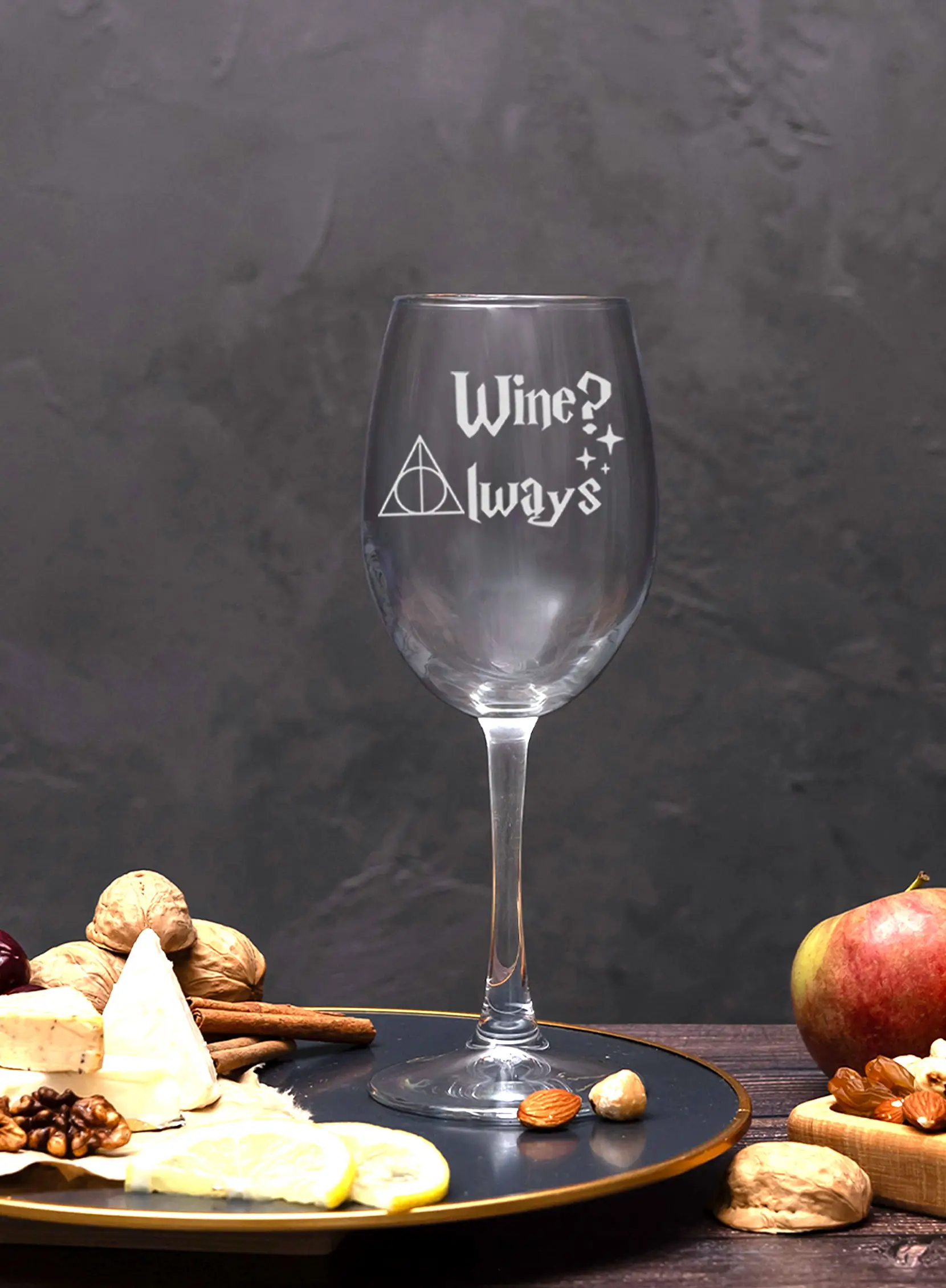 Бокал с надписью под вино Wine? Always 2 Бокал с надписью под вино Wine? Always — изображение 2