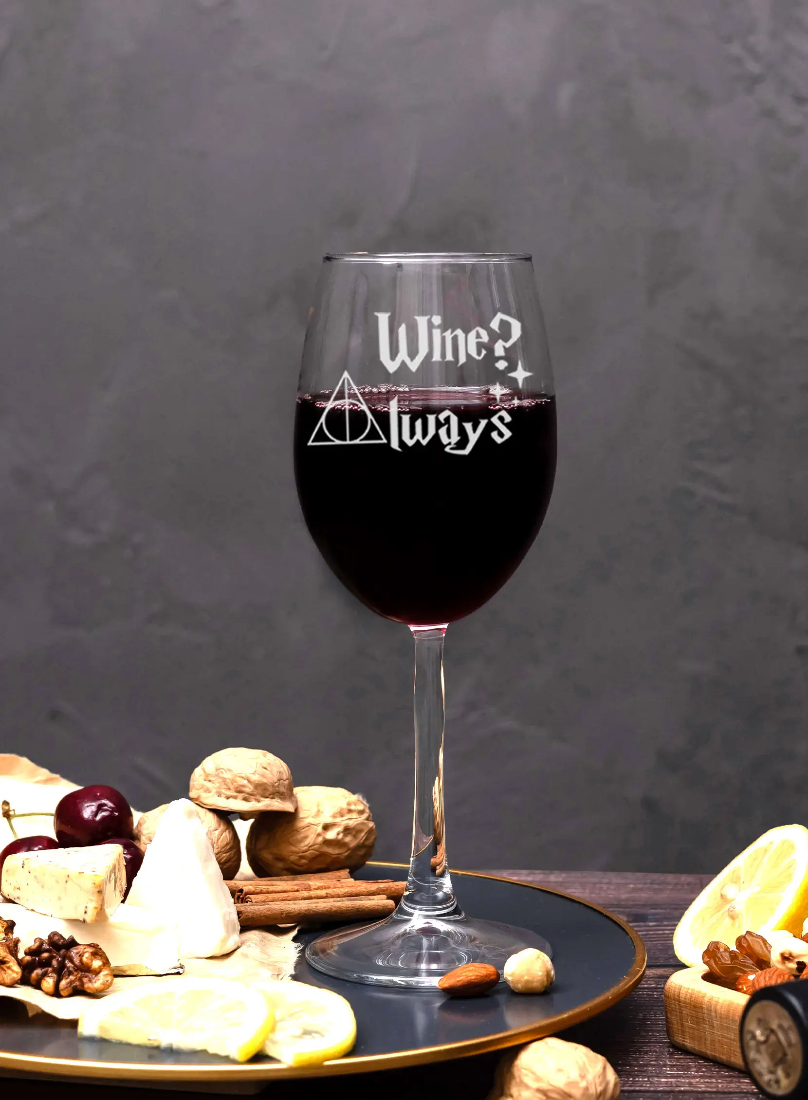 Бокал с надписью под вино Wine? Always 3 Бокал с надписью под вино Wine? Always — изображение 3