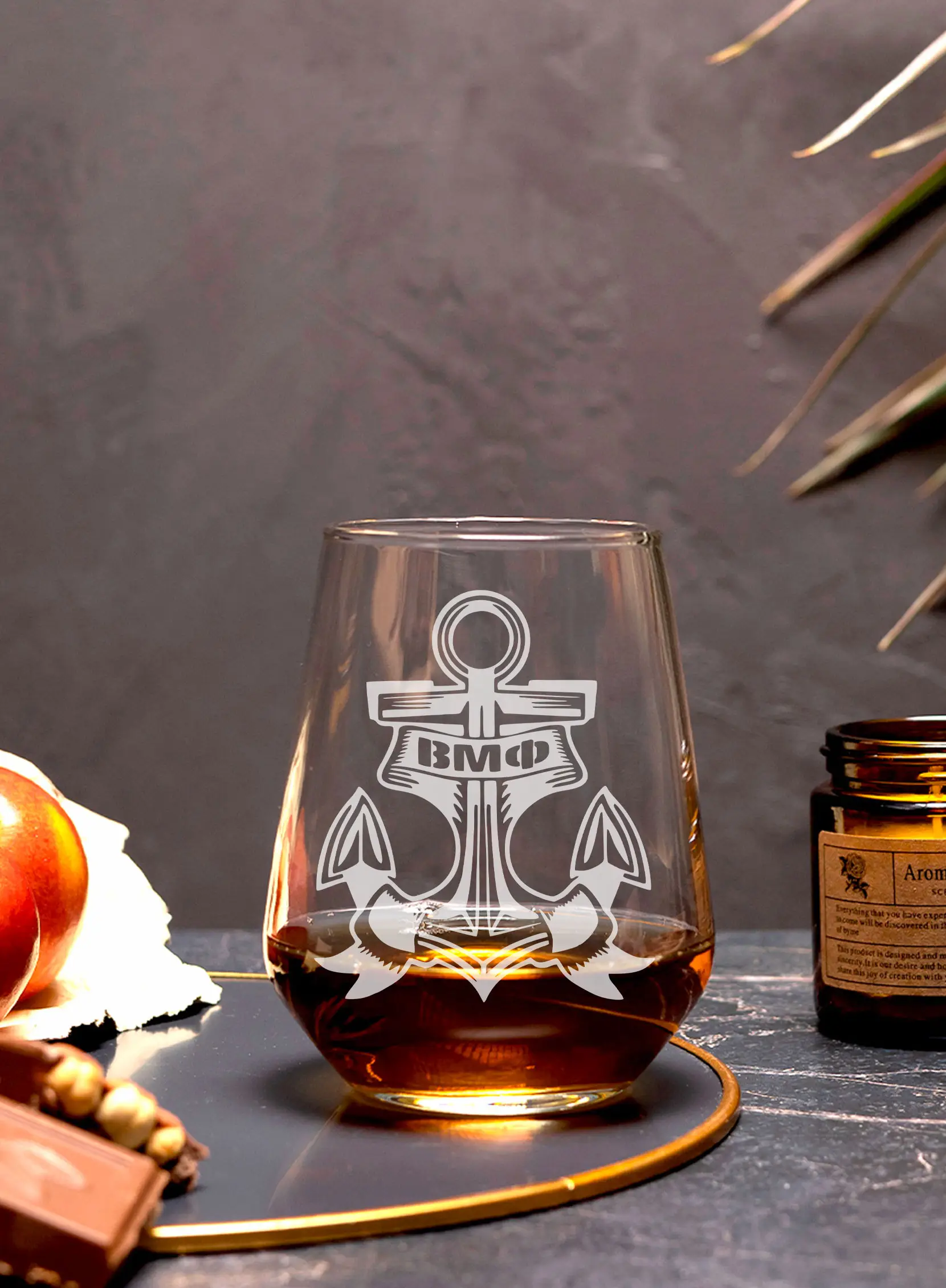 Бокал под виски с надписью в подарок ВМФ — изображение 4