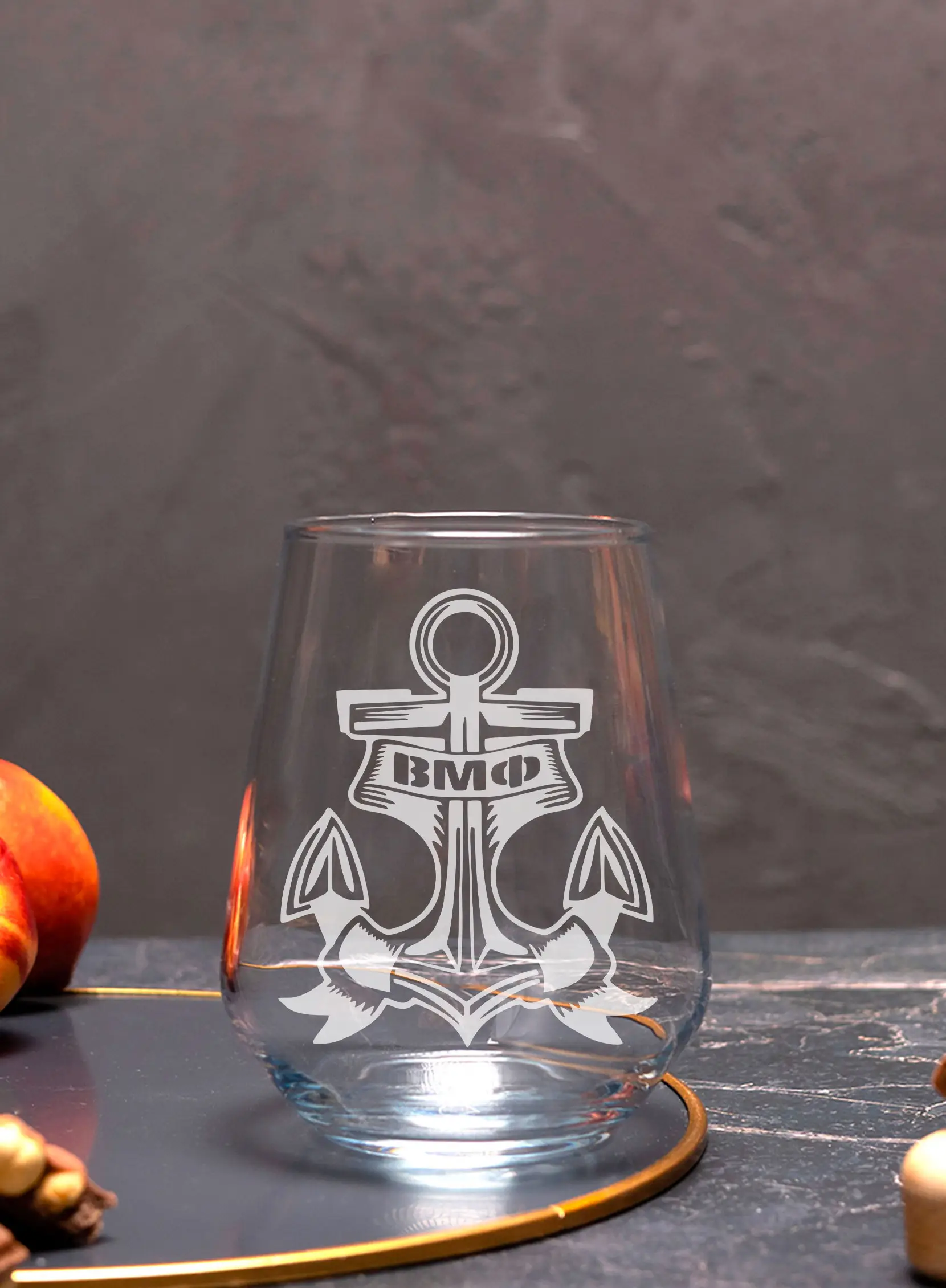 Бокал под виски с надписью в подарок ВМФ — изображение 5